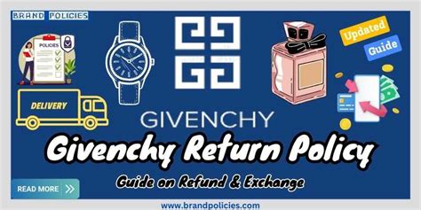 givenchy returns policy|givenchy customer service number.